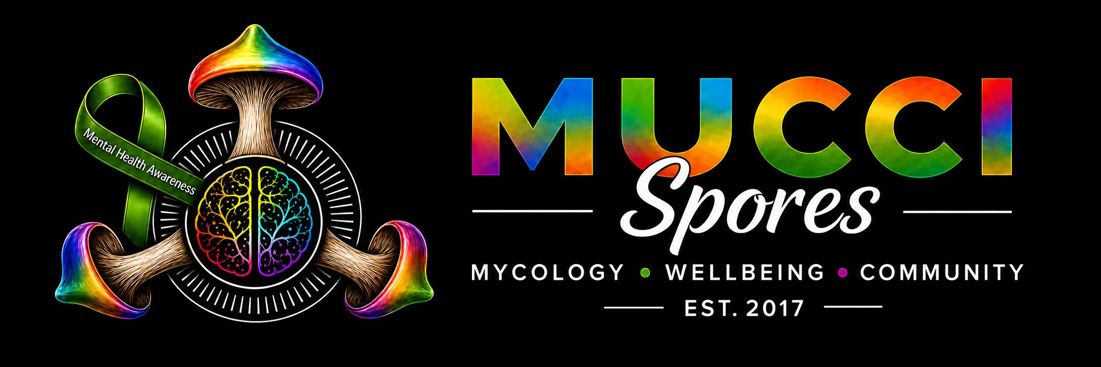 Mucci Spores — Mycology, Wellbeing, Community, established 2017